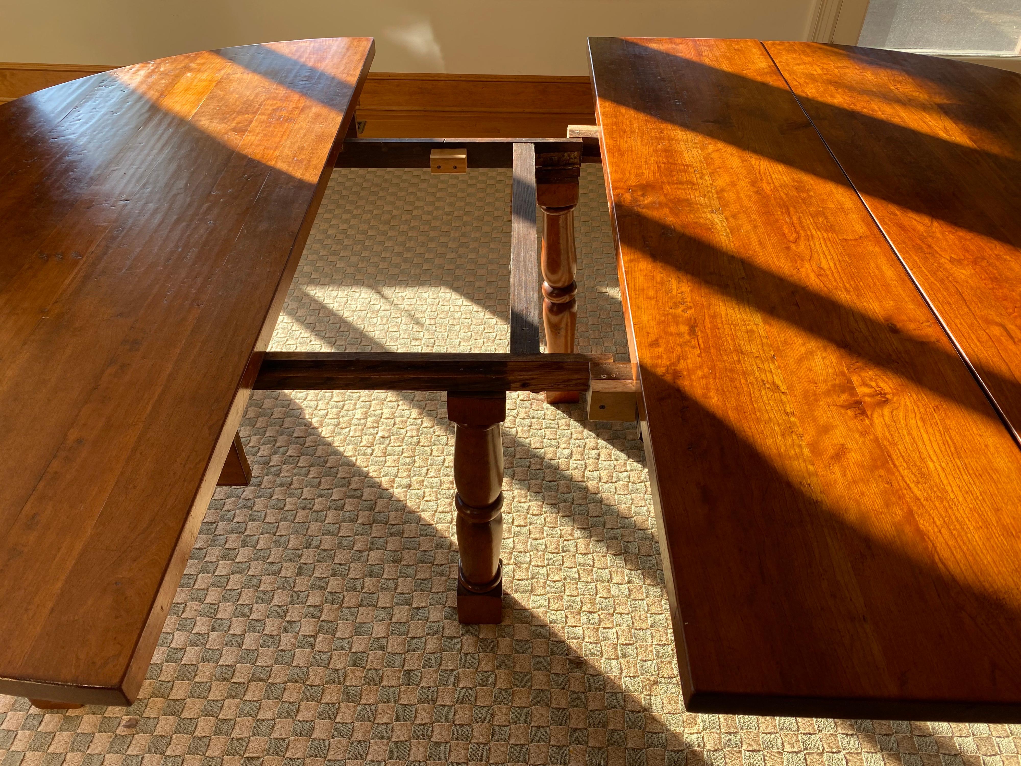 Custom-Made Large Pine Dining Table, Made in England 11