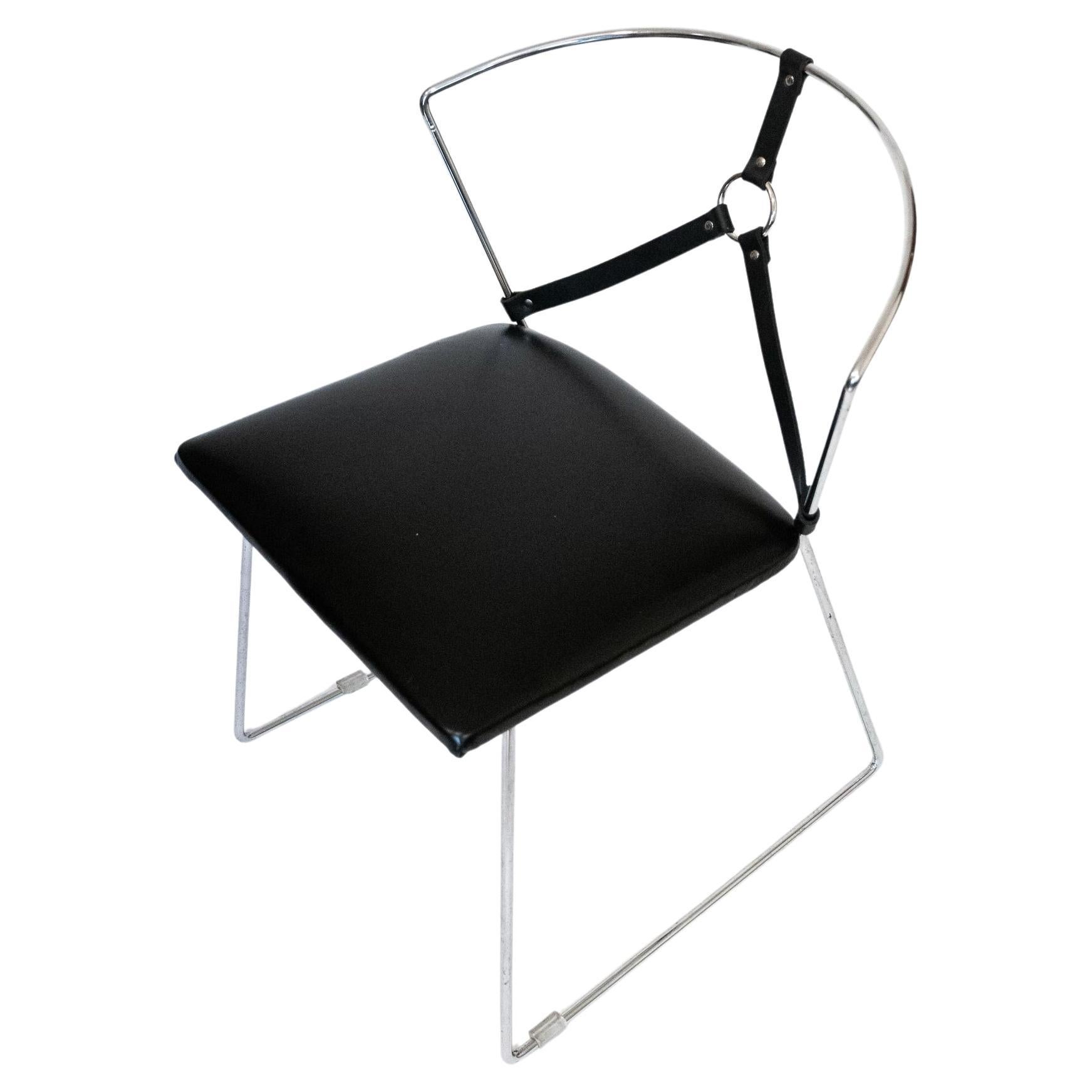 Custom Made Leather Bikini Chair For Sale