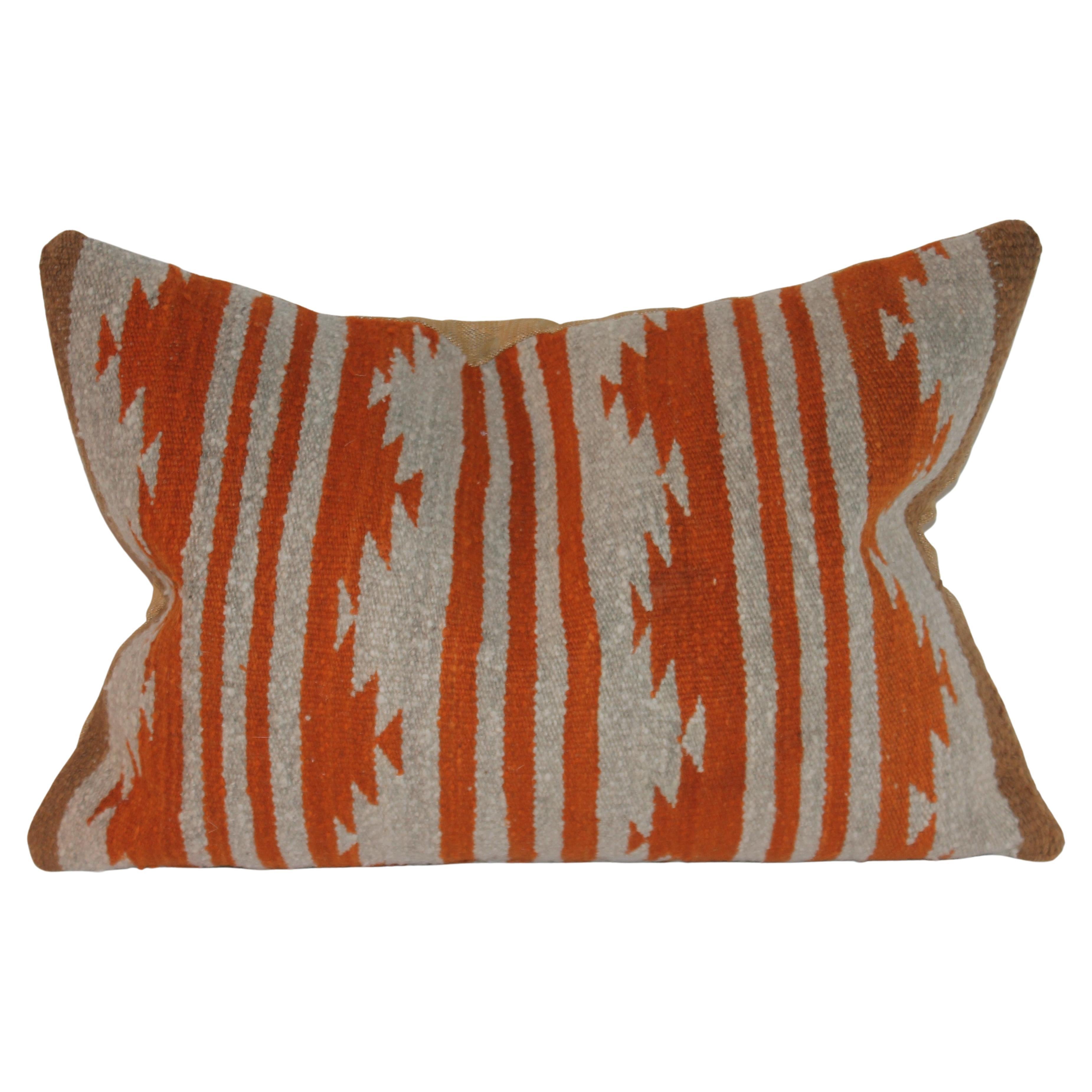 Custom Made Mexican Indian Weaving Pillow For Sale