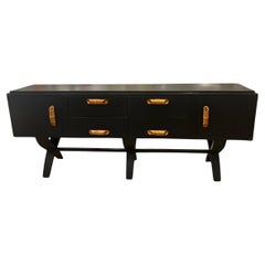 Custom Made Mid Century Style Credenza