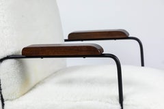 Custom Made Midcentury Style Hairpin Chair
