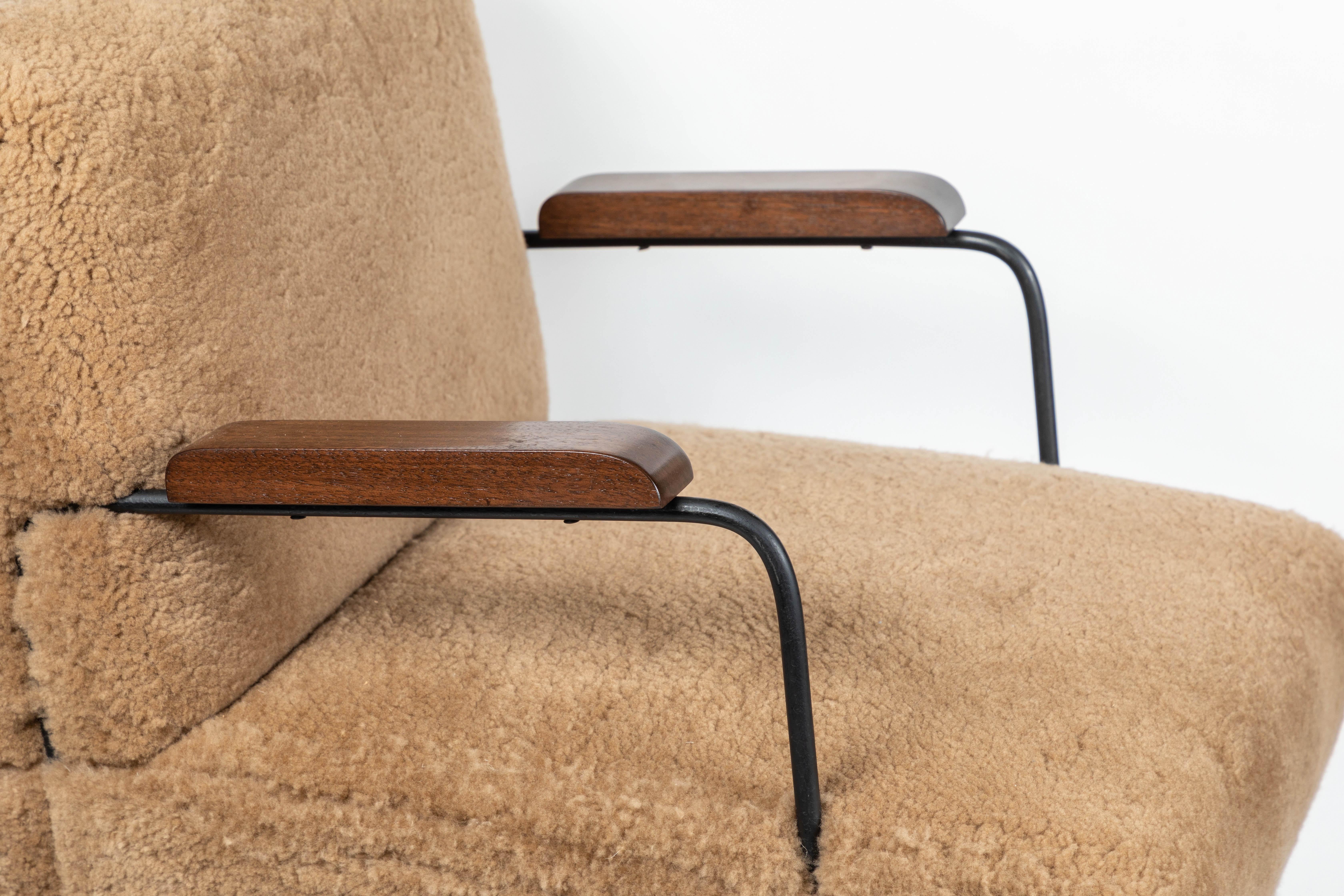 Mid-Century Modern Custom Made Midcentury Style Hairpin Chair