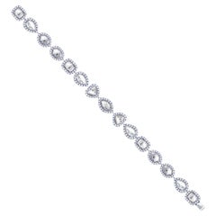 Custom Made- Mixed Fancy Shape Diamond Bracelet