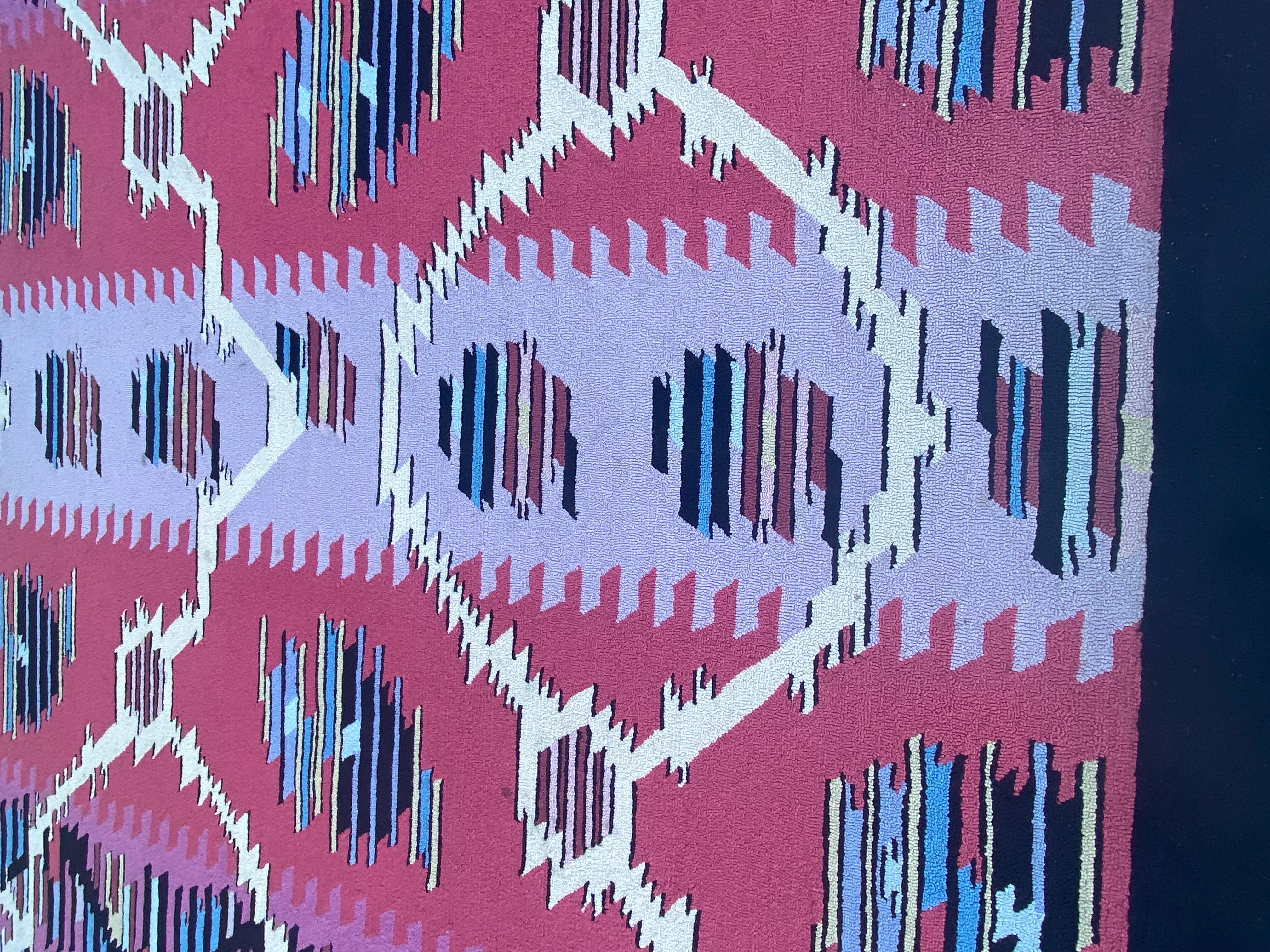 bright colorful rugs