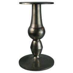 Custom Made Modern Metal Side /Drink Table or Pedestal