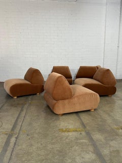 Custom Made Modular Low Profile Sectional, Set