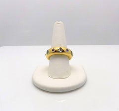 Custom-Made Nieman Marcus Aquamarine and Tanzanite Ring