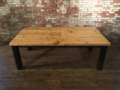 Custom Made Old Growth Hemlock Farm Table