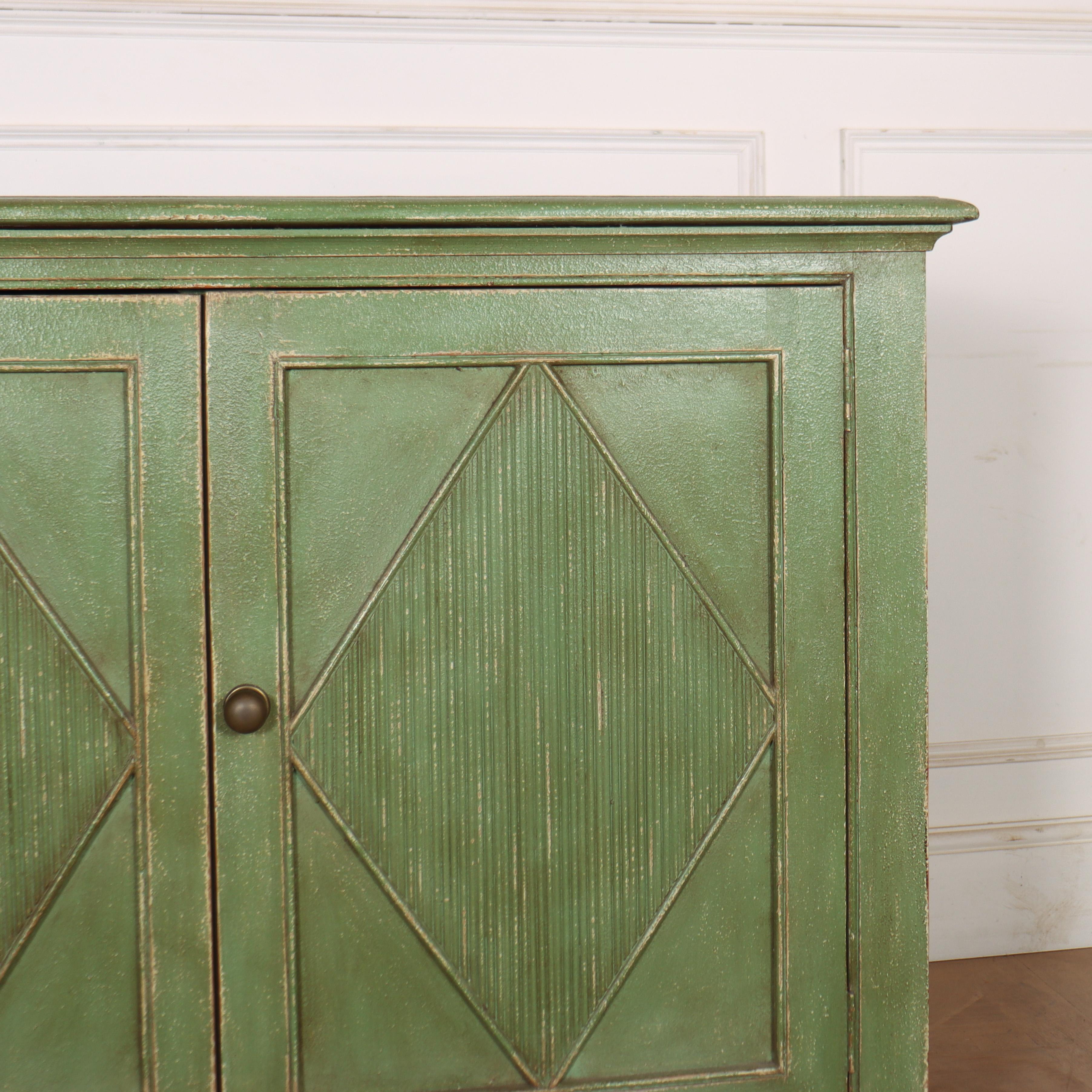 English Custom Made Painted Buffet For Sale