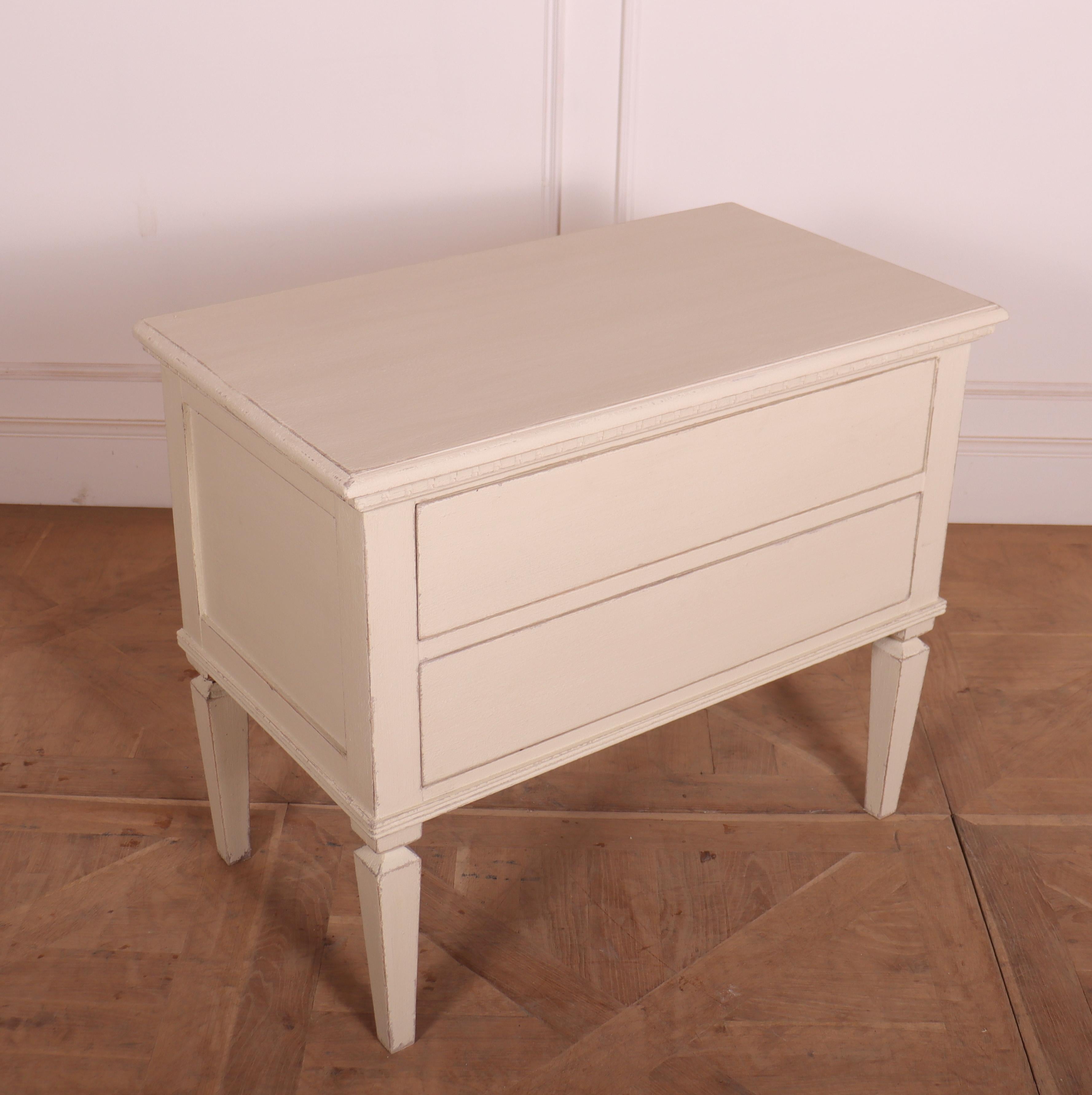 Custom Made Painted Commode For Sale 1