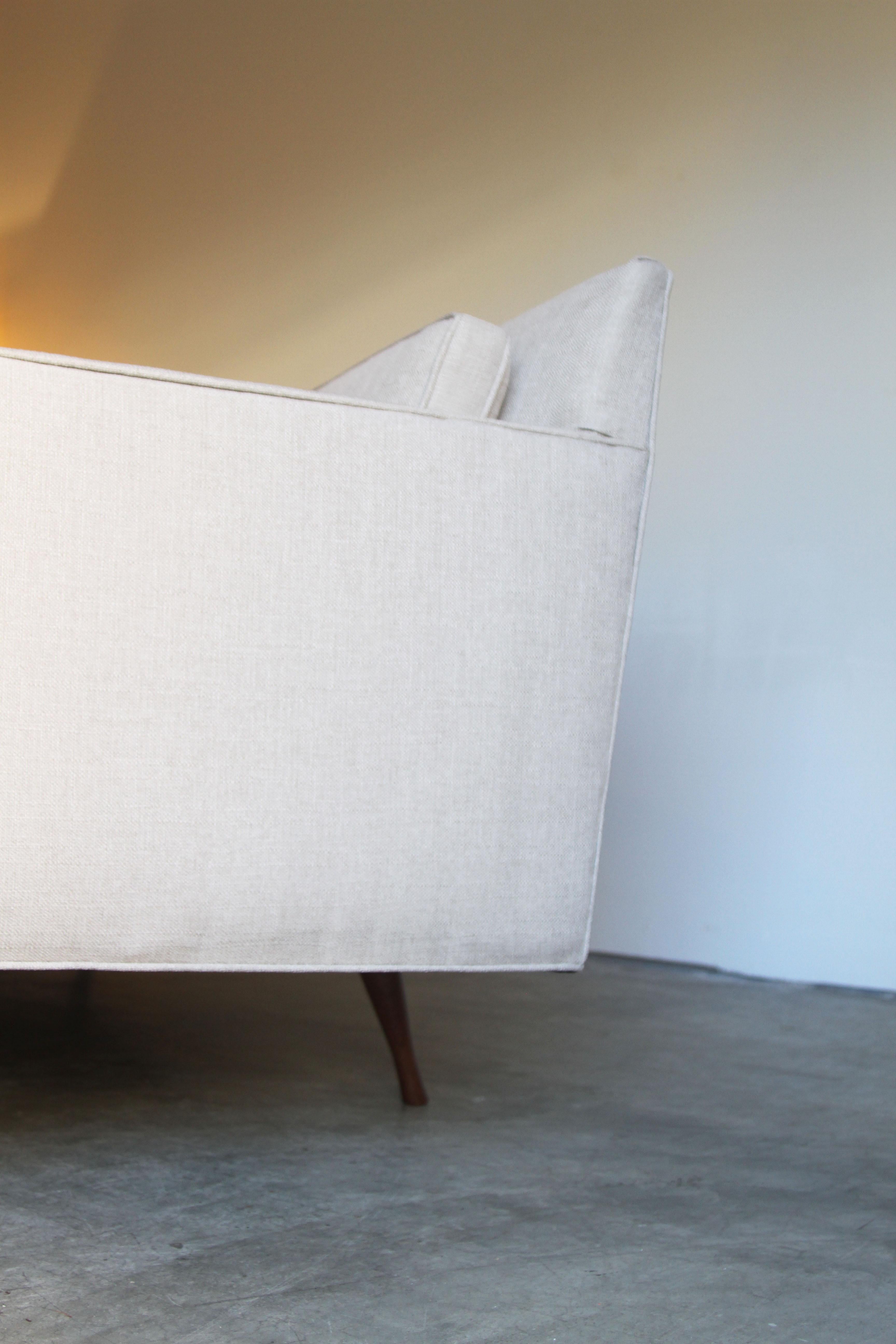Custom Made Paul McCobb Sofa Recently Reupholstered 1