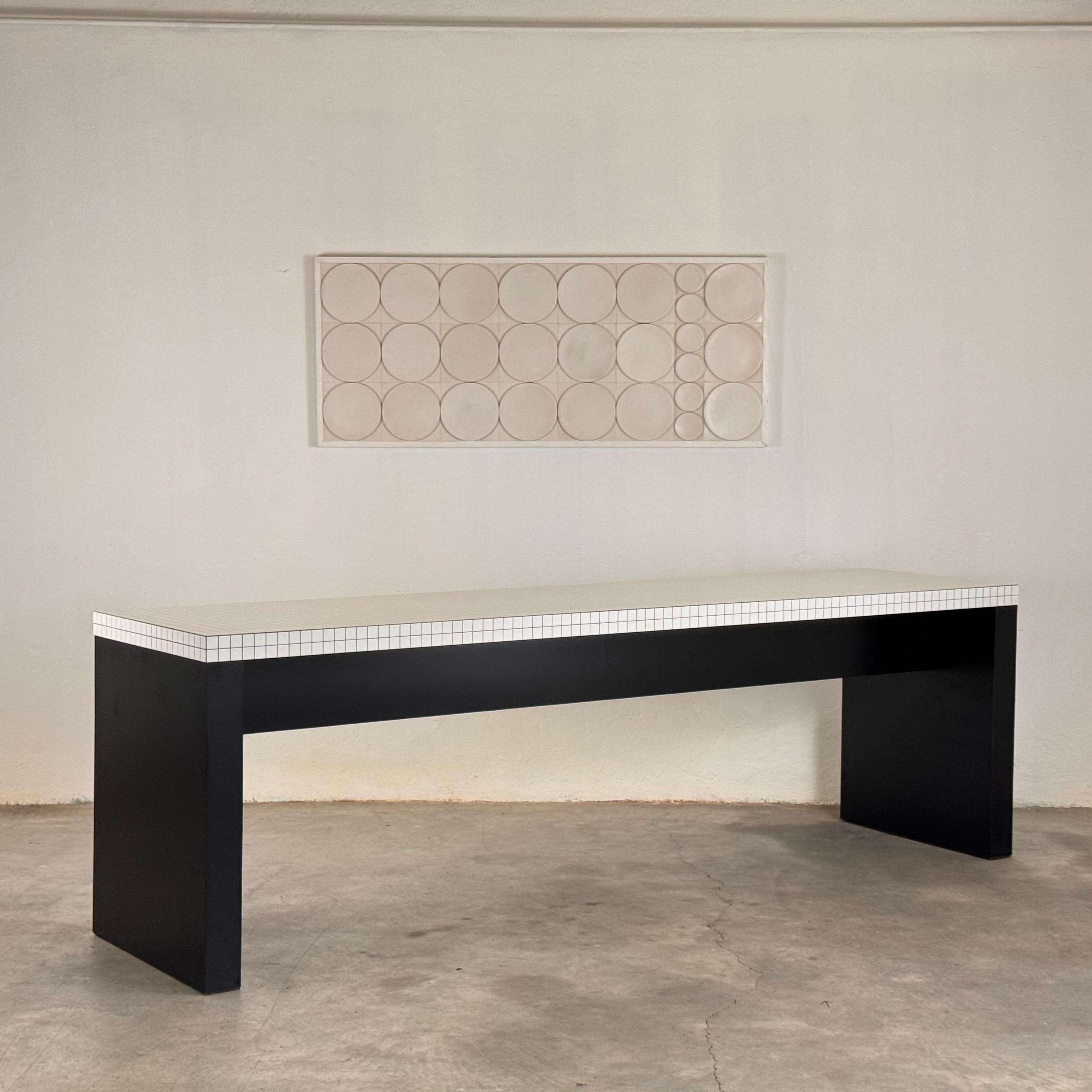 Unique Oversized Piece with Custom Black Legs, Designed for a Pistoia Photography Studio by Superstudio

This one-of-a-kind 