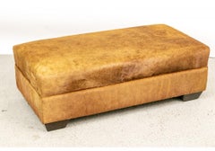 Custom Made Quality Contemporary Calf Hide  Bench