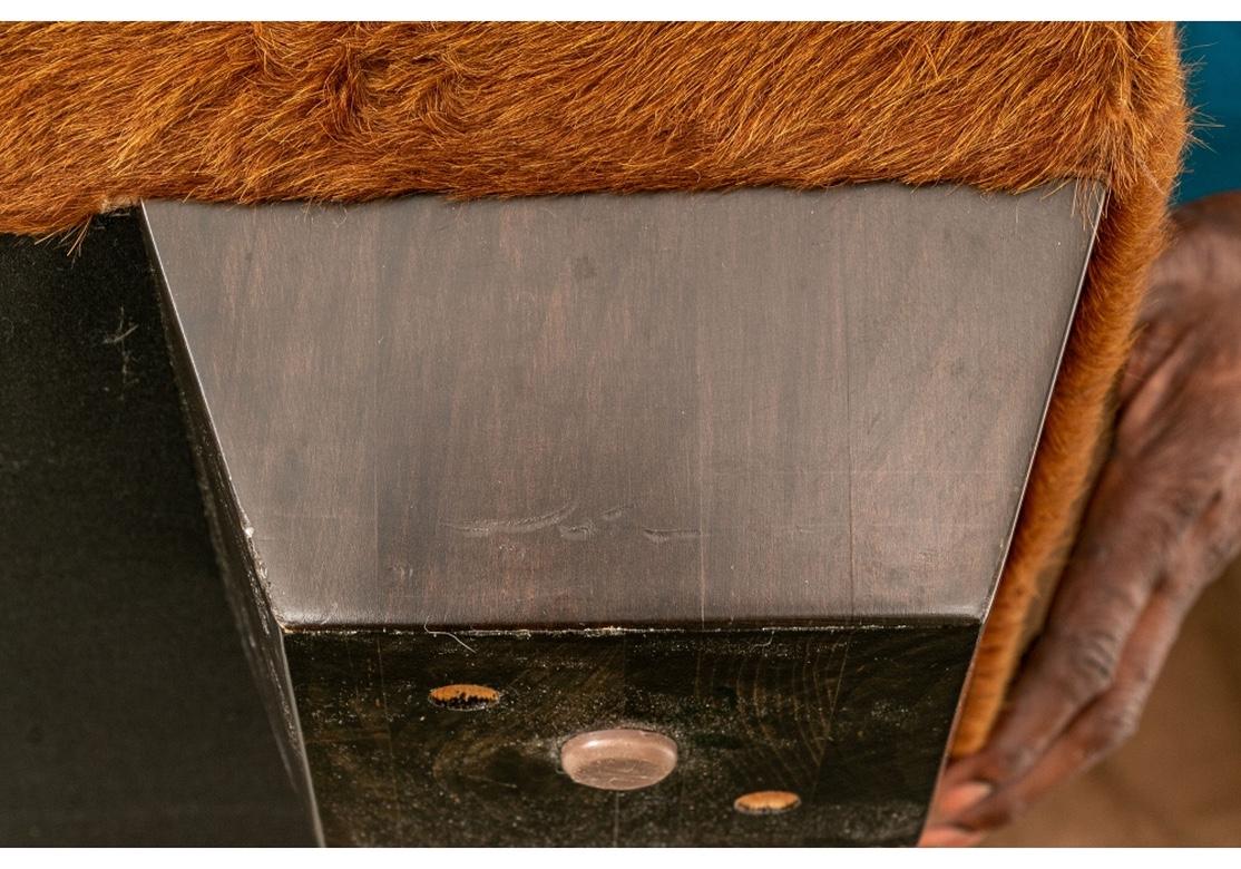 Cowhide Custom Made Quality Contemporary Calf Hide  Bench For Sale