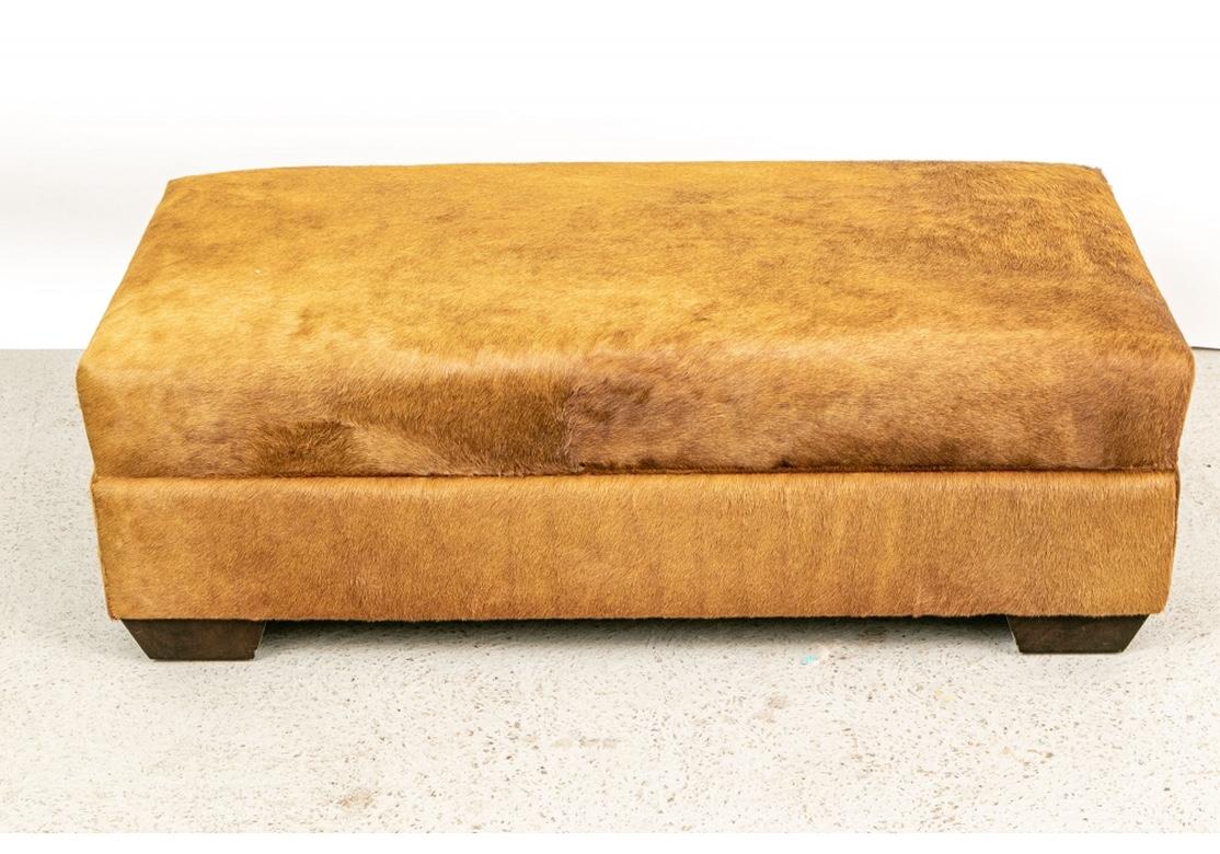 Custom Made Quality Contemporary Calf Hide  Bench For Sale 1