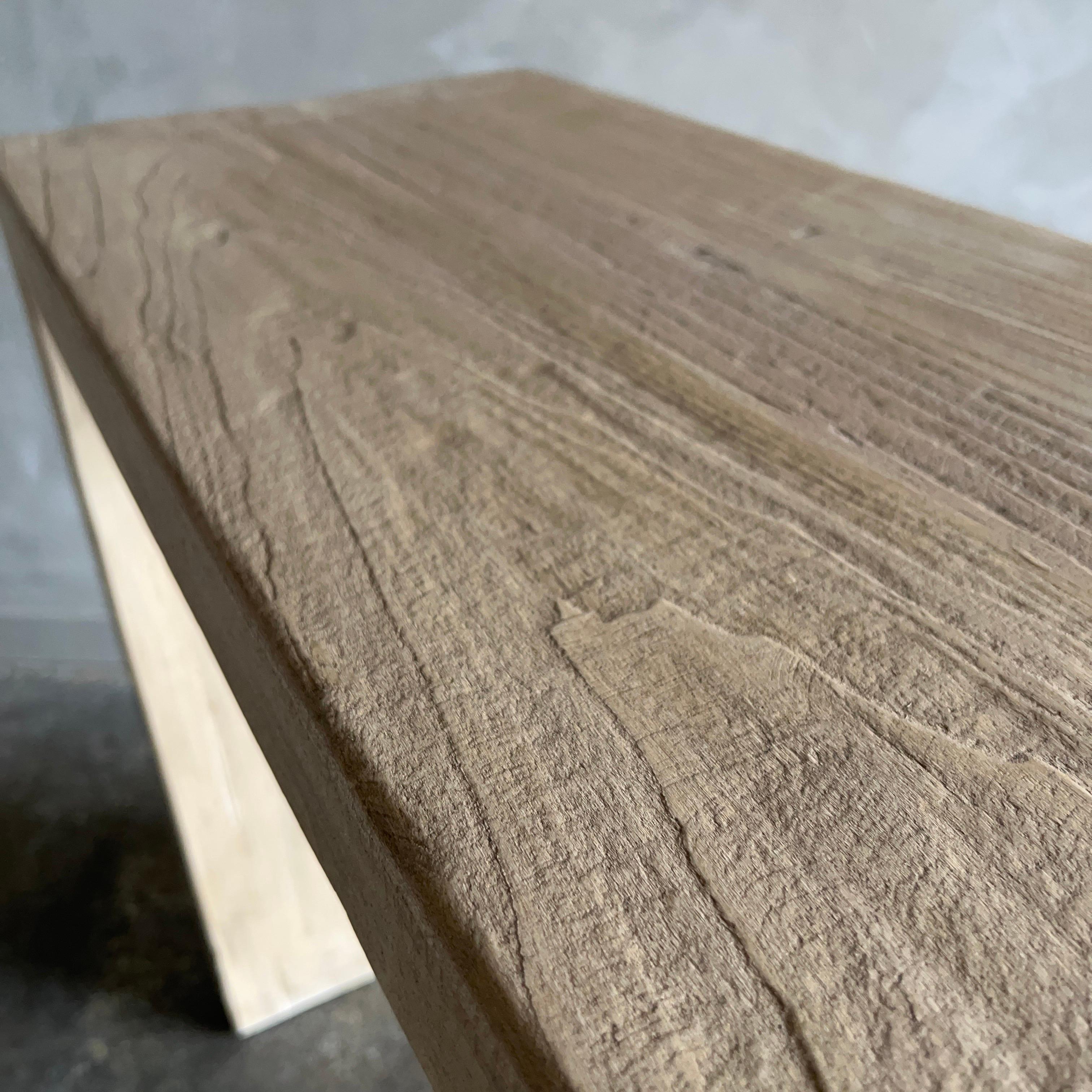 Mesa Cascada de Madera Recuperada Hecha a Medida en Nuevo estado para la venta en Old Town Orange, CA