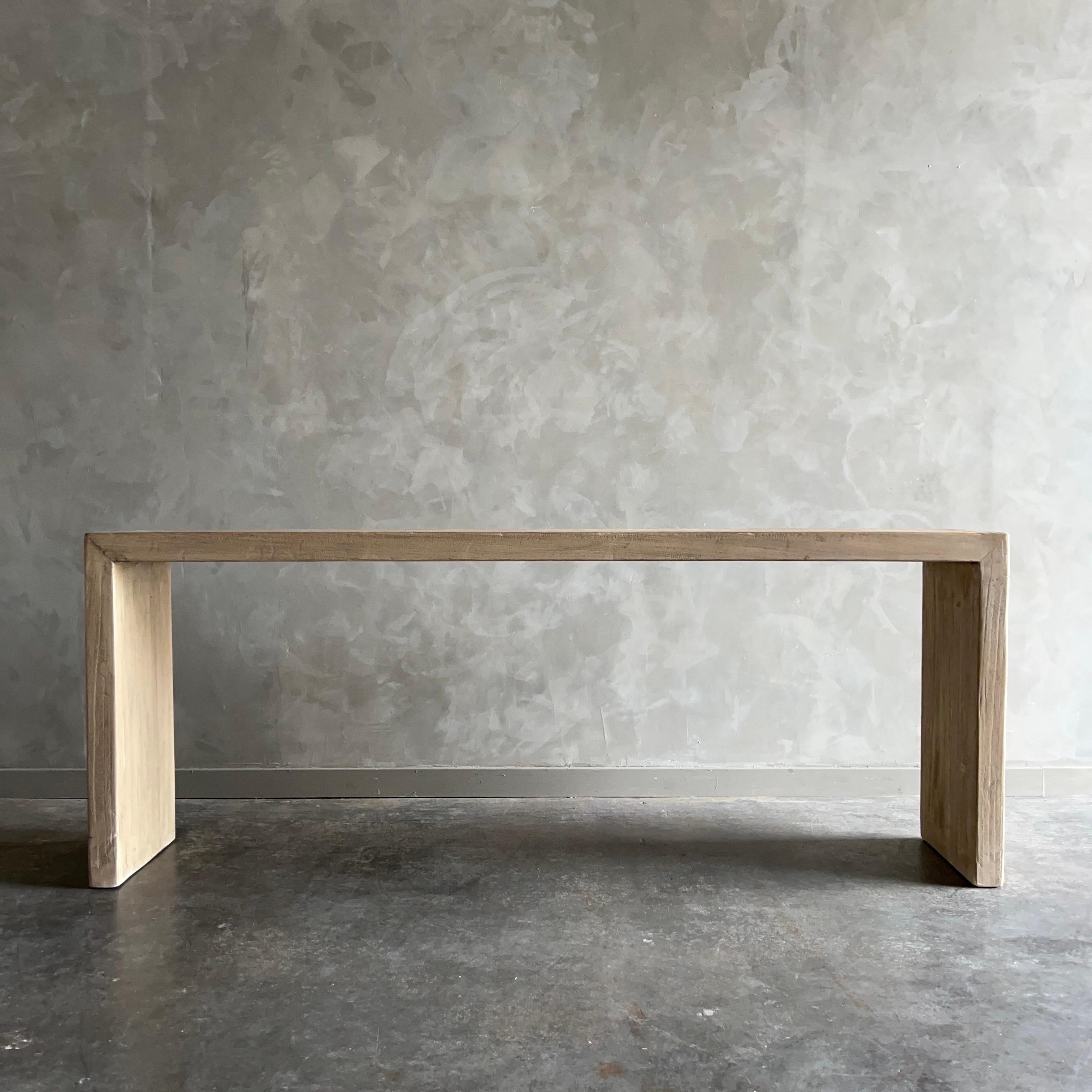 Mesa Cascada de Madera Recuperada Hecha a Medida en venta 1