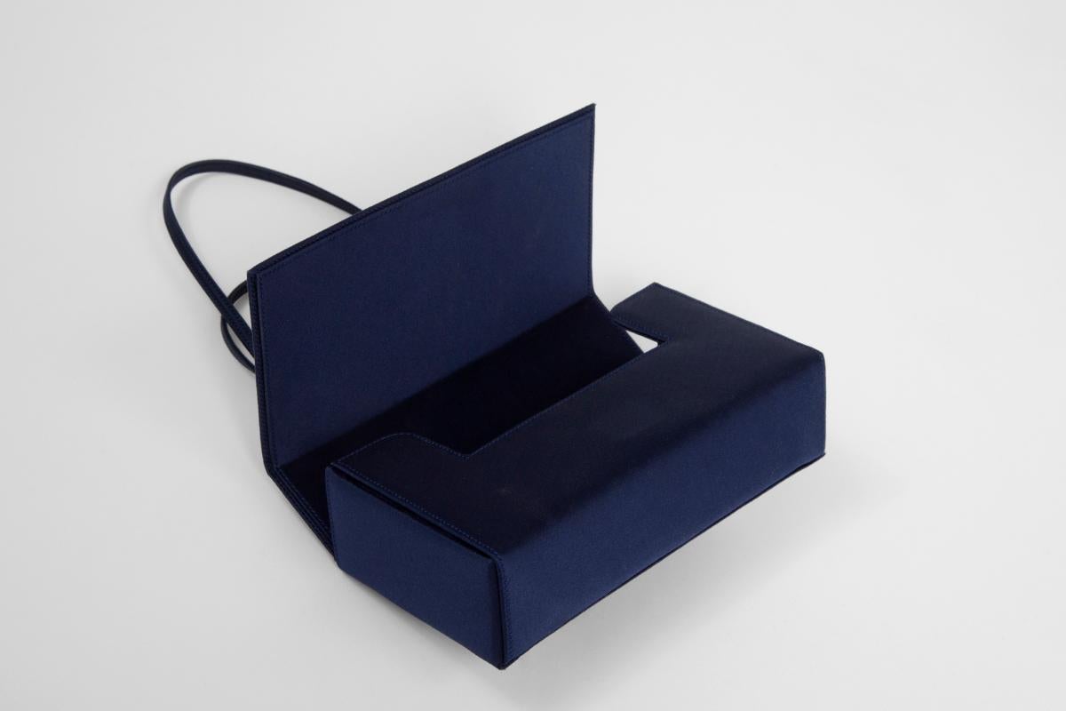 Custom Made Renaud Pellegrino Evening Handle Bag In Good Condition For Sale In Geneva, CH