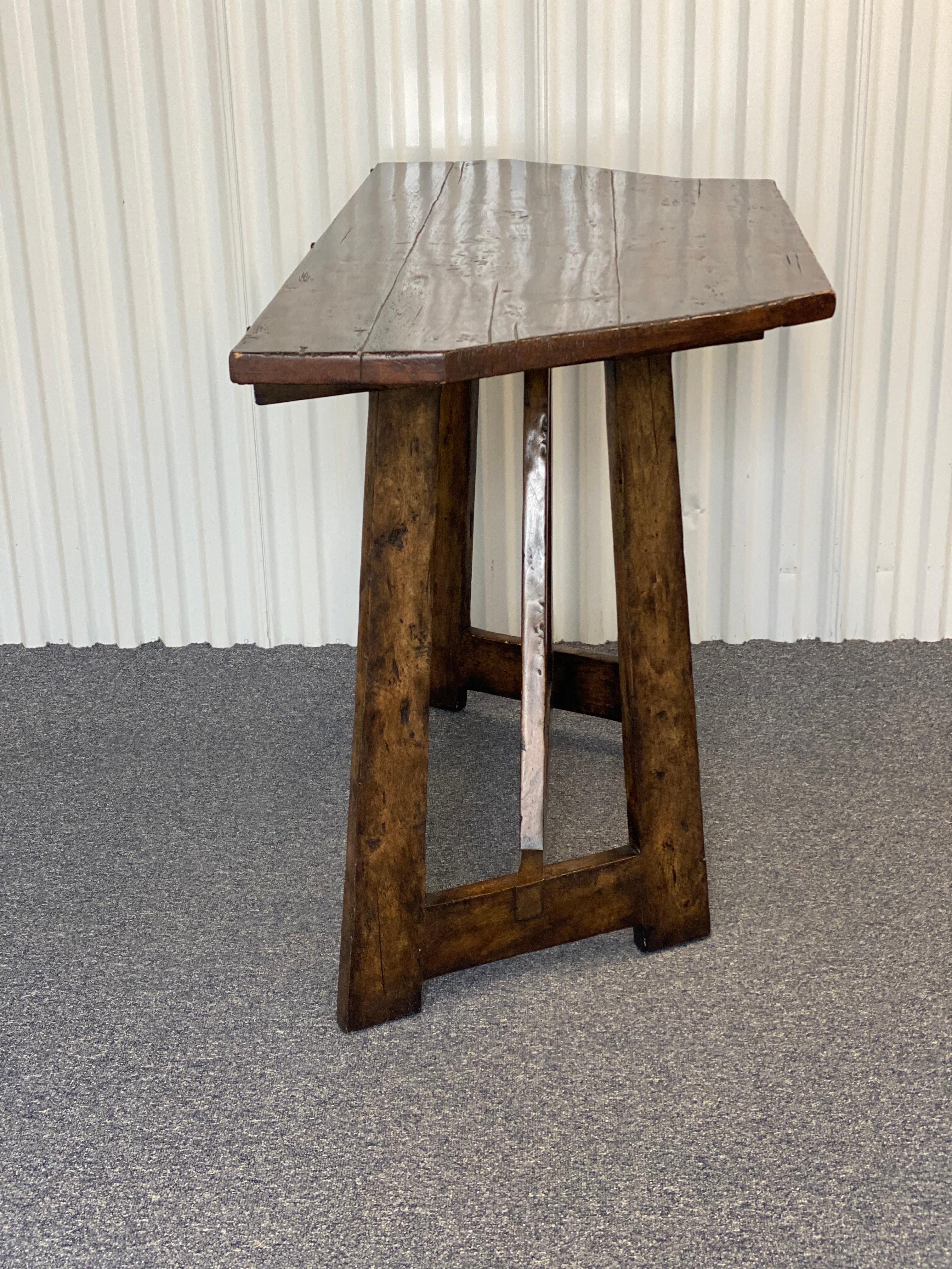 Custom Made Rustic Console Table, 21st Century 1