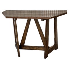 Table console rustique faite sur-mesure, XXIe siècle