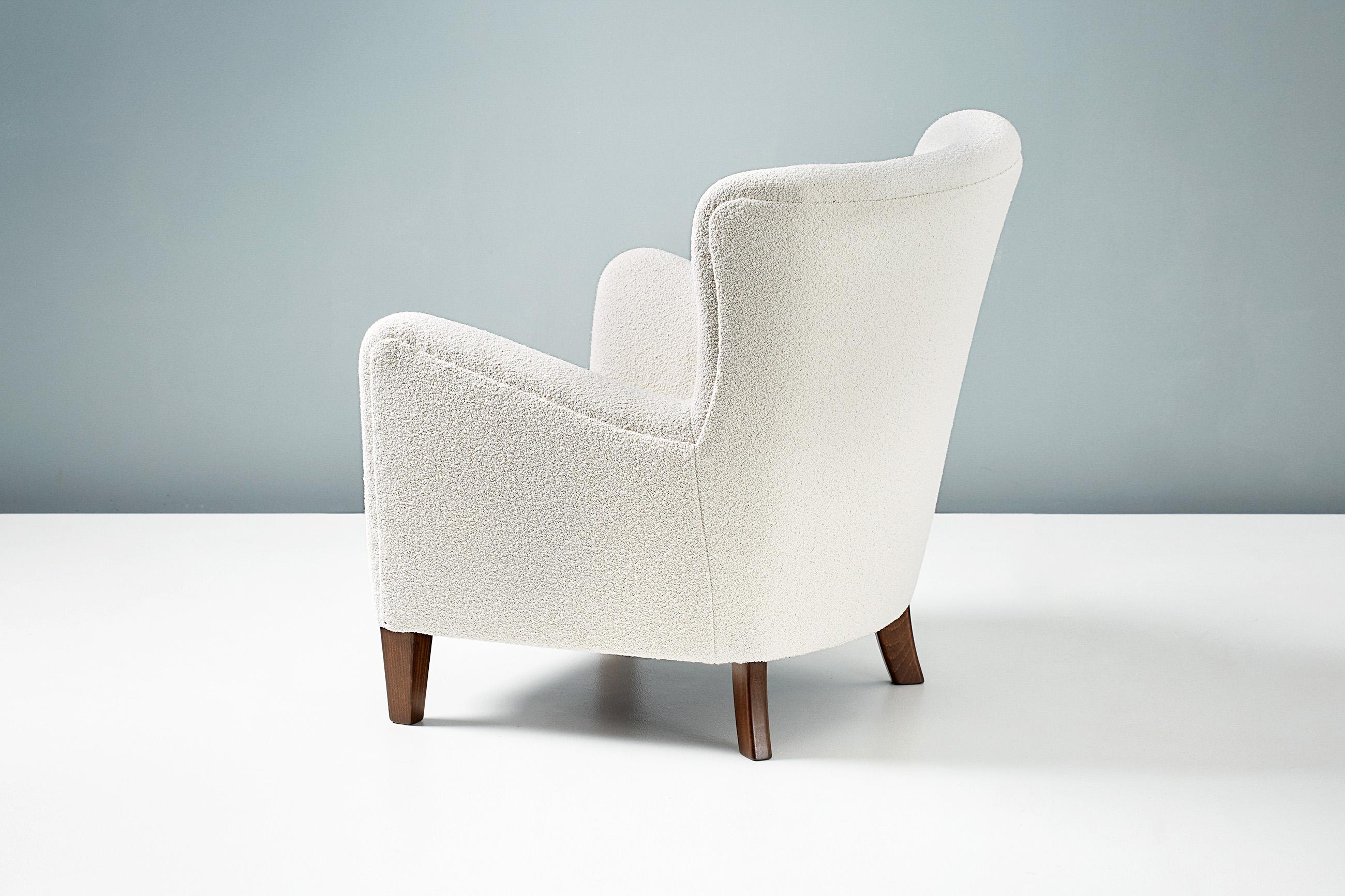 Bouclé Custom Made RYO Boucle Lounge Chair
