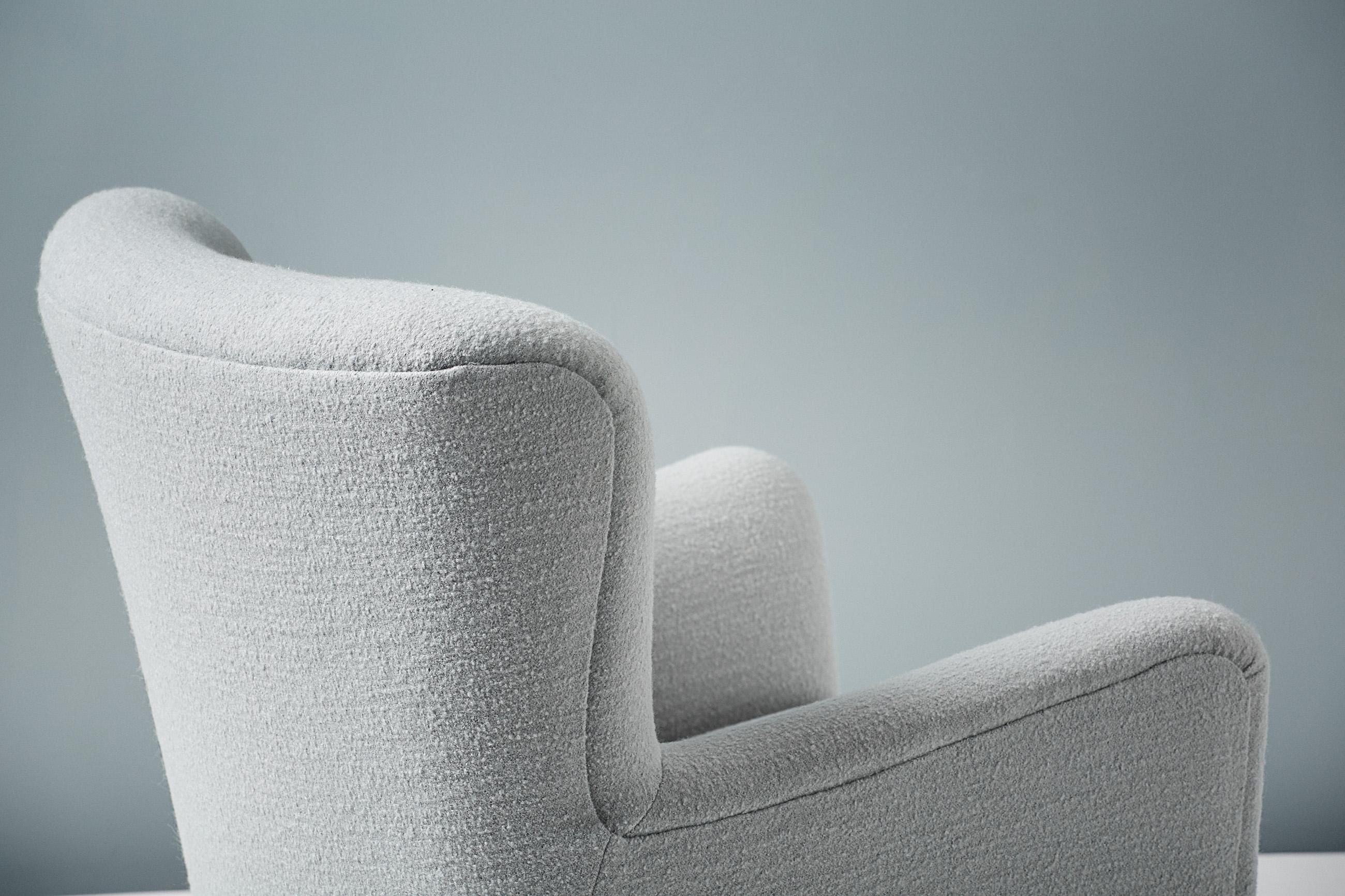 Custom Made RYO Wool Lounge Chair 1