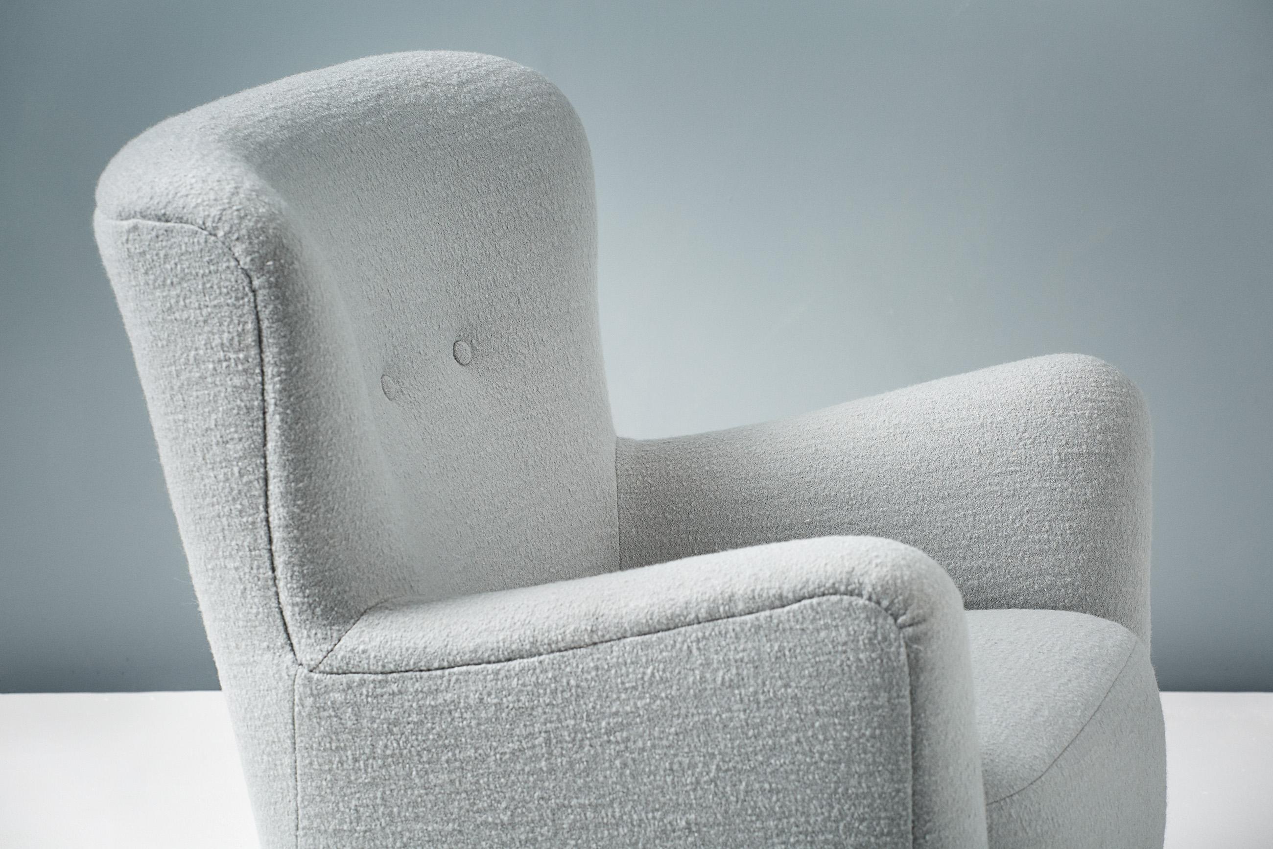 Custom Made RYO Wool Lounge Chair 2