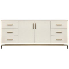 Custom Made Shagreen Sideboard