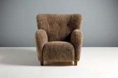 Custom Made Sheepskin Karu Armchair