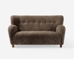 Divano Karu in pelle di pecora su misura di Dagmar