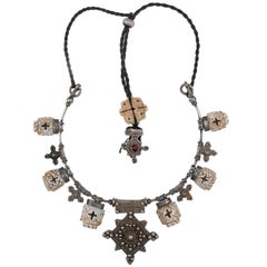 Custom Made Shell Necklace by Famous Moroccan Jeweler Chez Faouzi of Marrakech