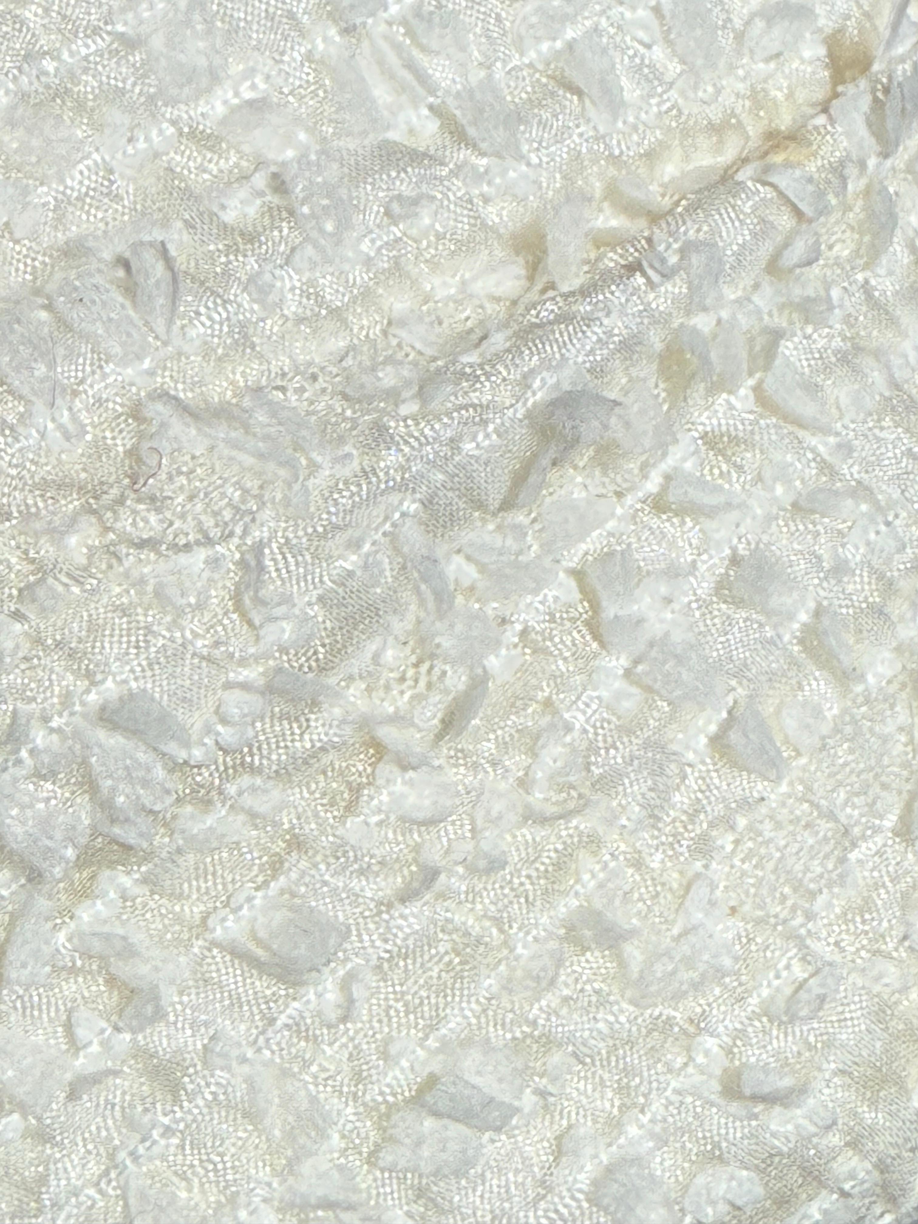 Turbante su misura in tessuto boucle bianco Chanel primavera-estate con crepe di seta bianca in vendita 1