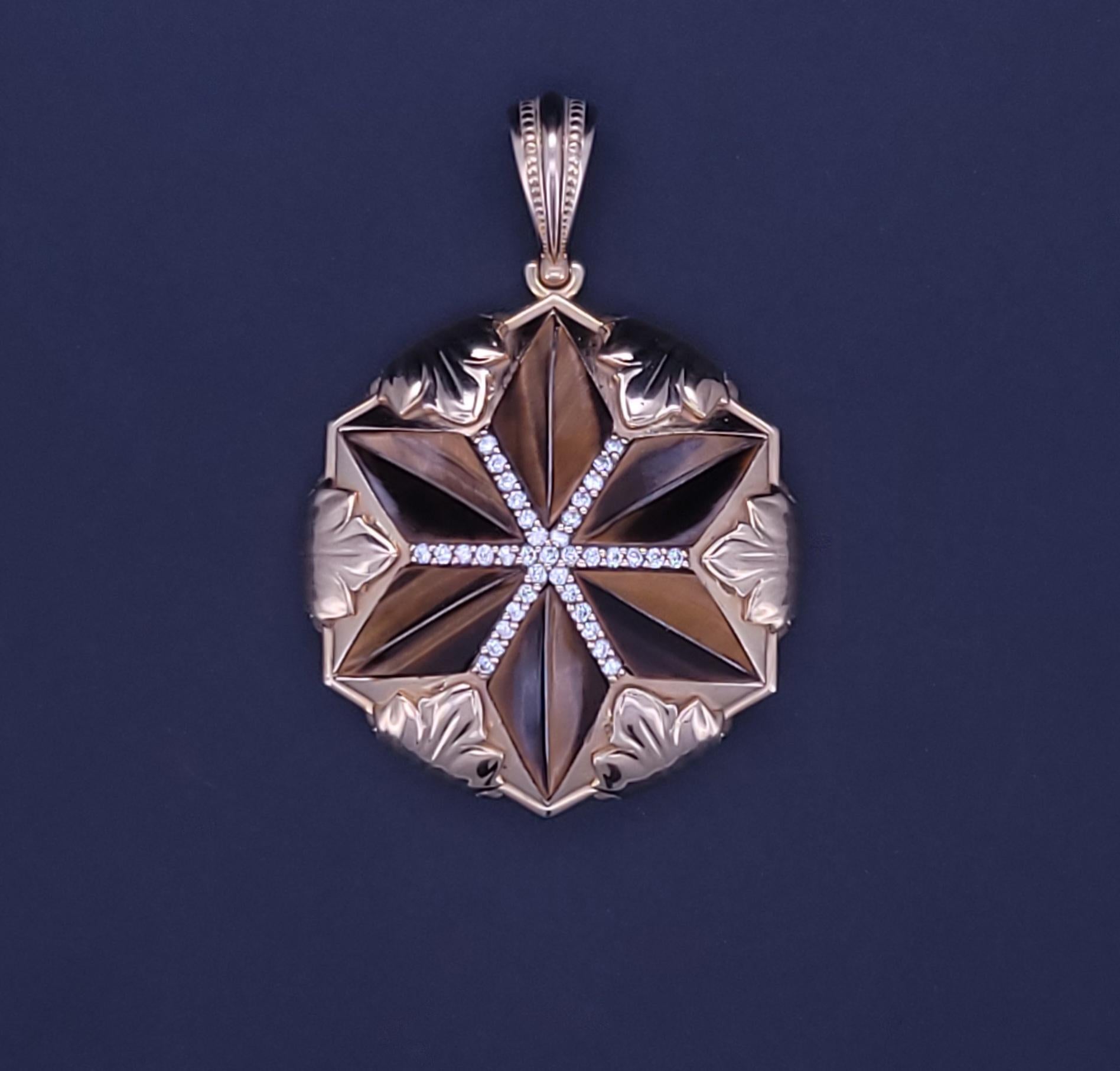 Women's Custom Made Star of David 14K Yellow Gold For Sale