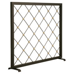 Paravento per caminetto su misura in stile Mid-Century Modern Qualsiasi dimensione