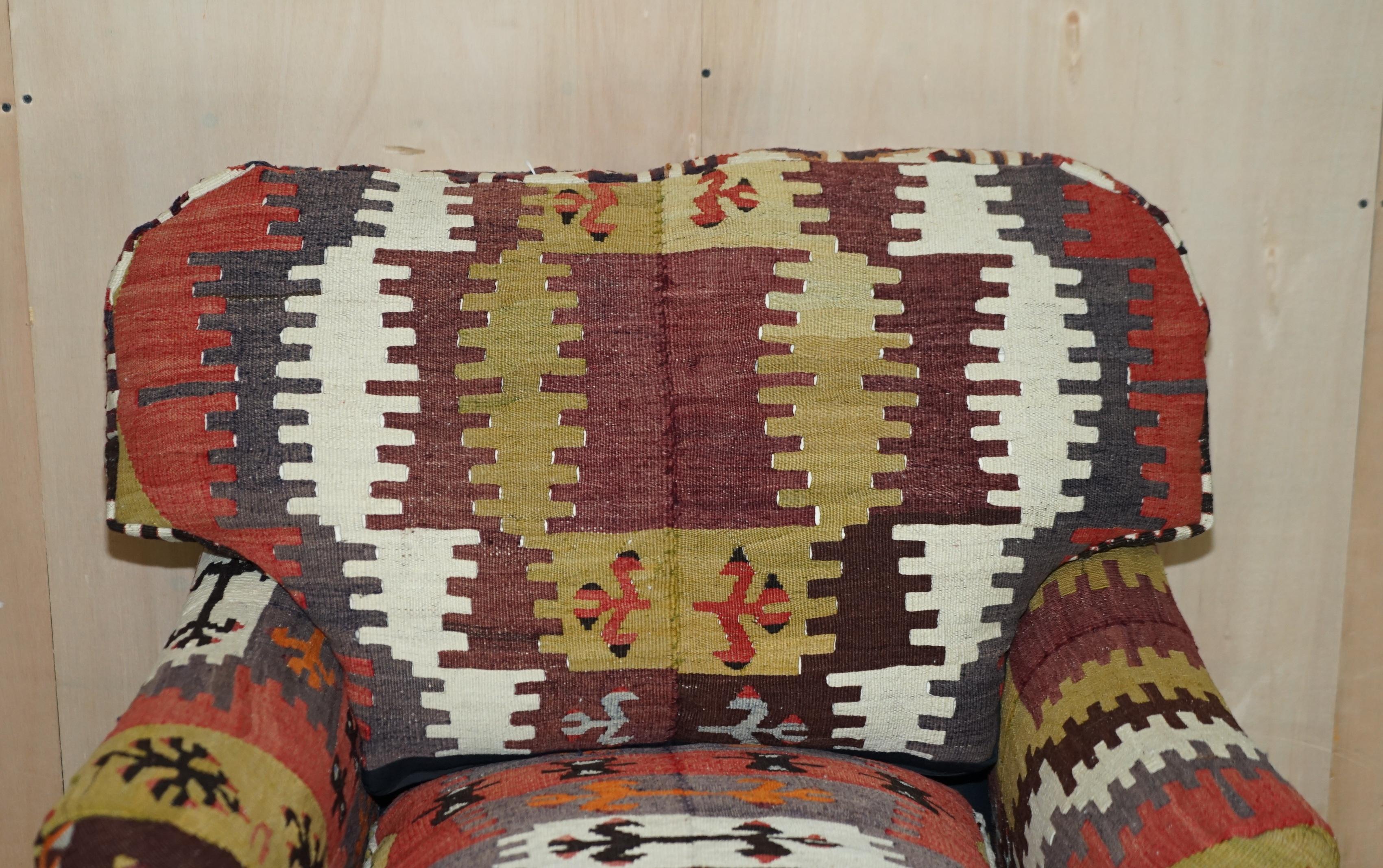 fauteuil en kilim