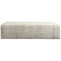 Custom Made Turkish Rug Bench Cube Style Ottoman