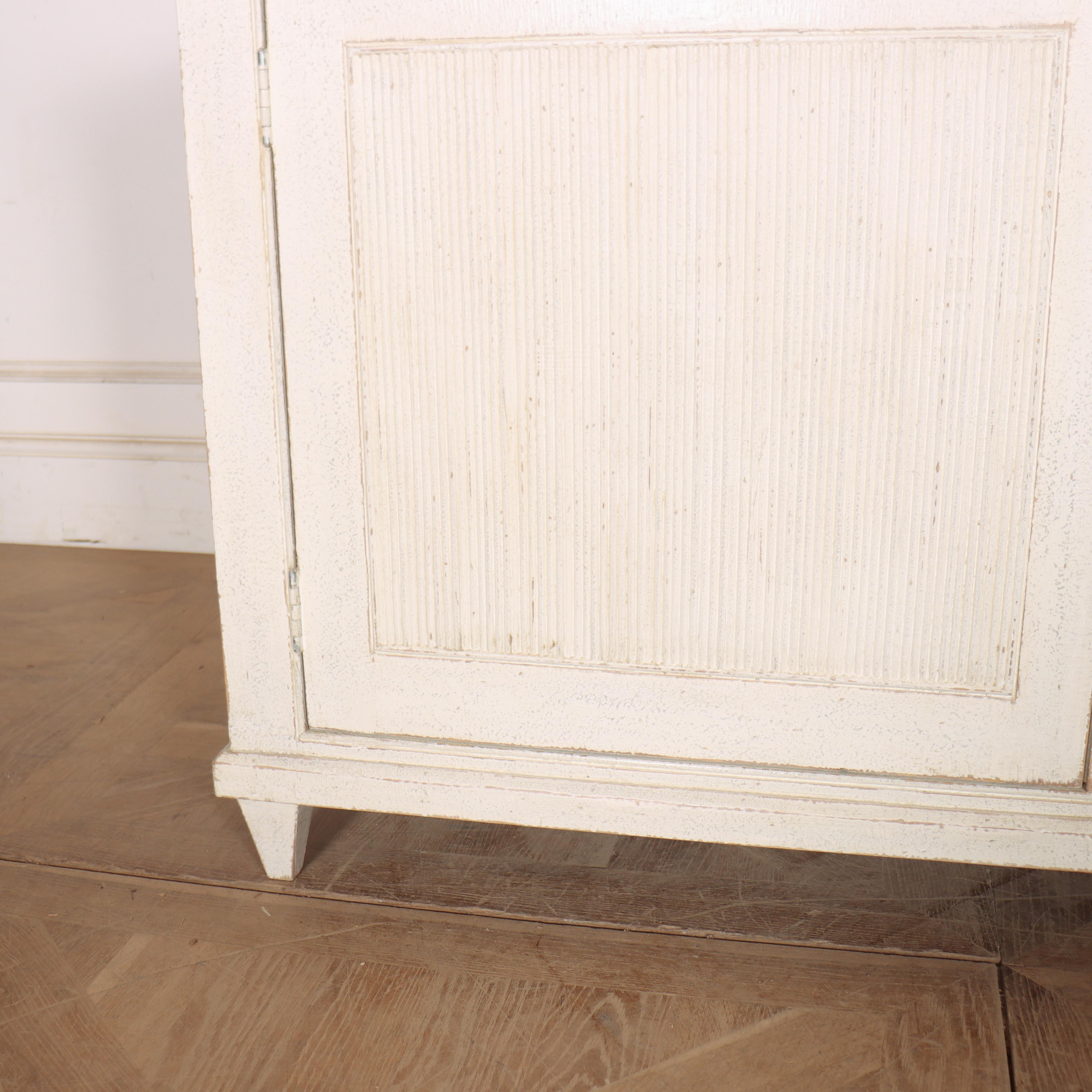 Gustavian Custom Made Two Door Buffet For Sale