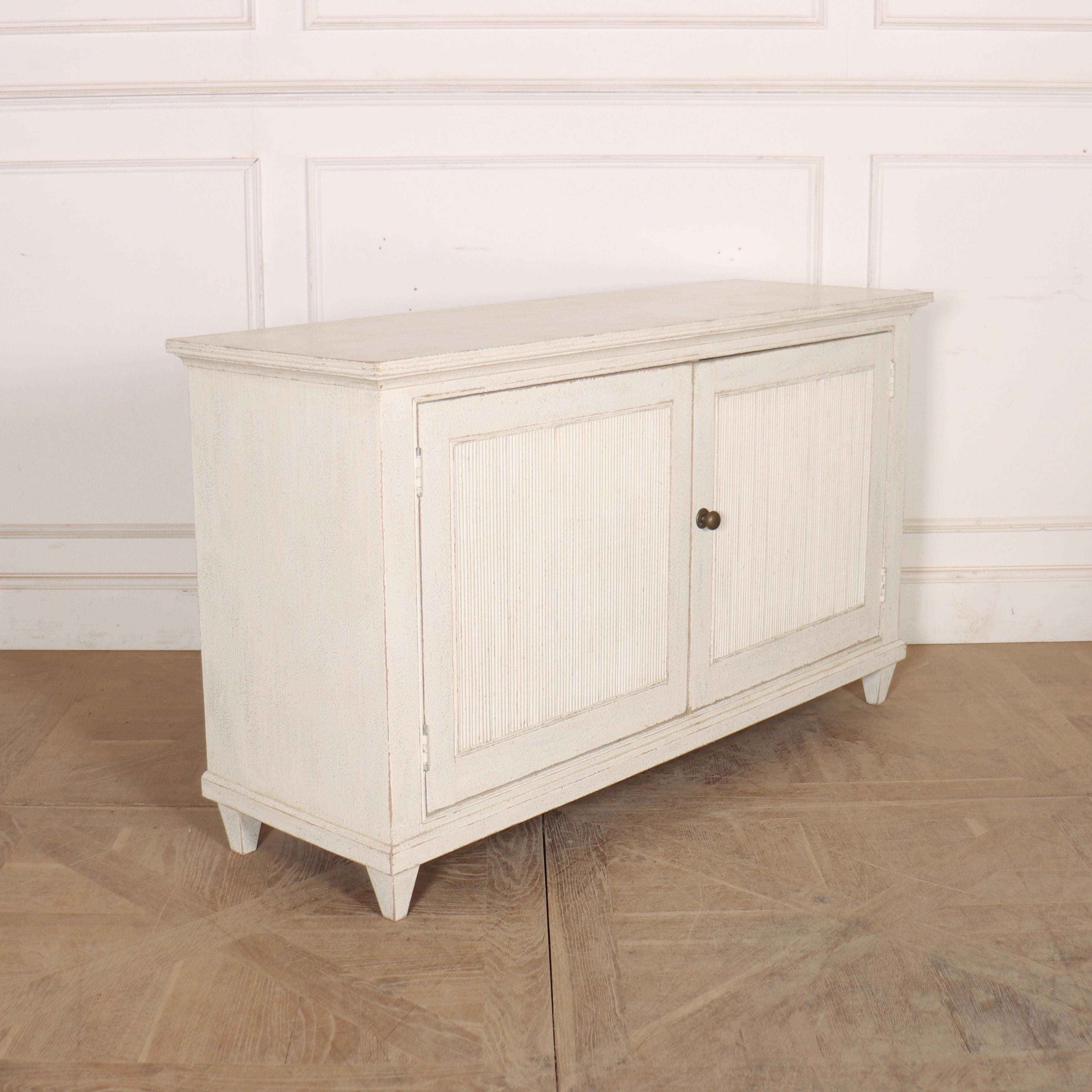 Contemporary Custom Made Two Door Buffet For Sale