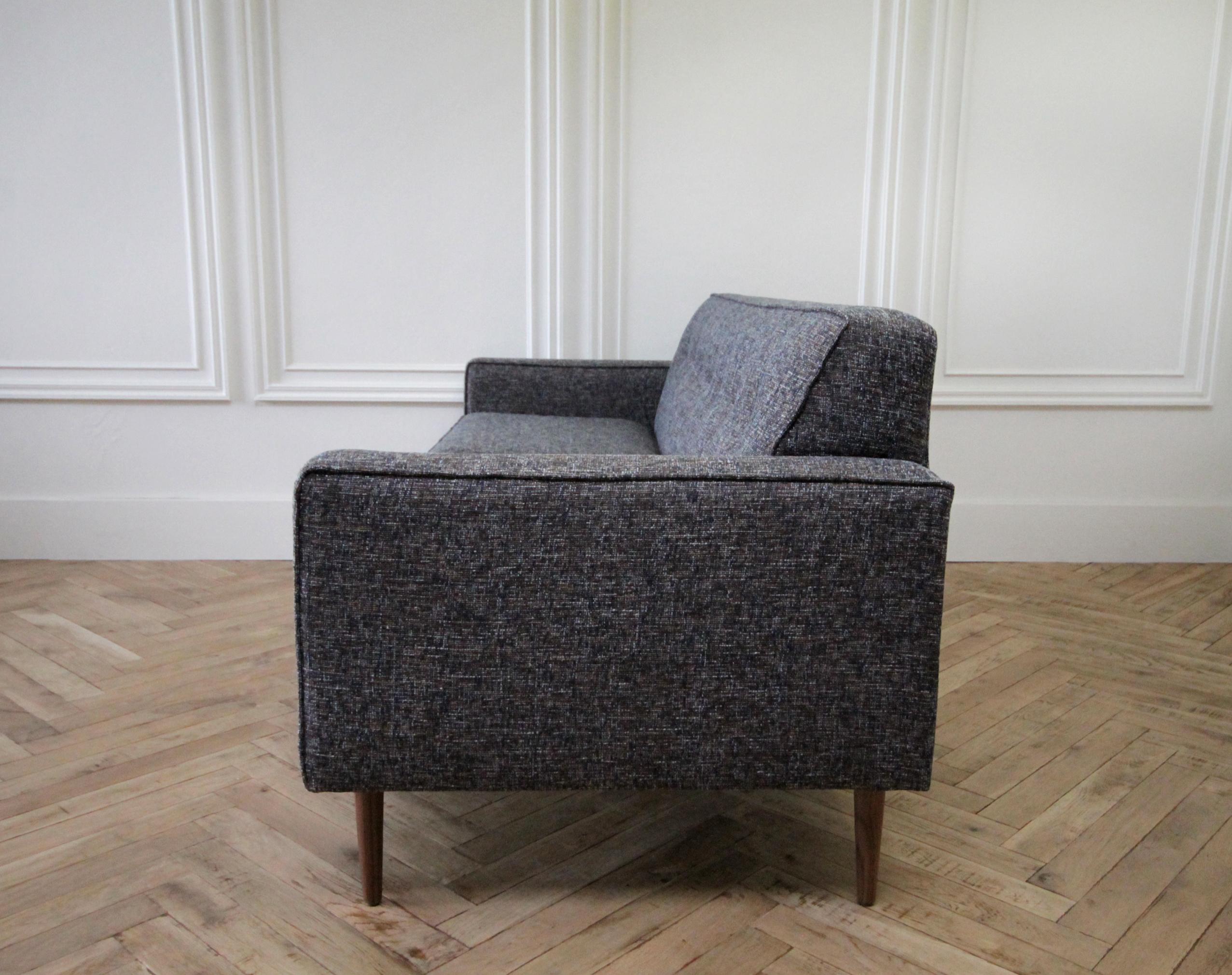 Mid-Century Modern Custom Made Vintage Modern Style Sofa