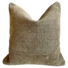 Custom Made Vintage Turkish Rug Pillow