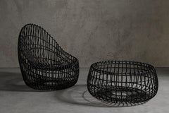 Custom Made Wrought Iron Chair