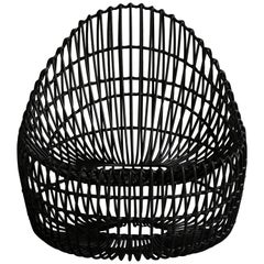 Custom Made Wrought Iron Chair