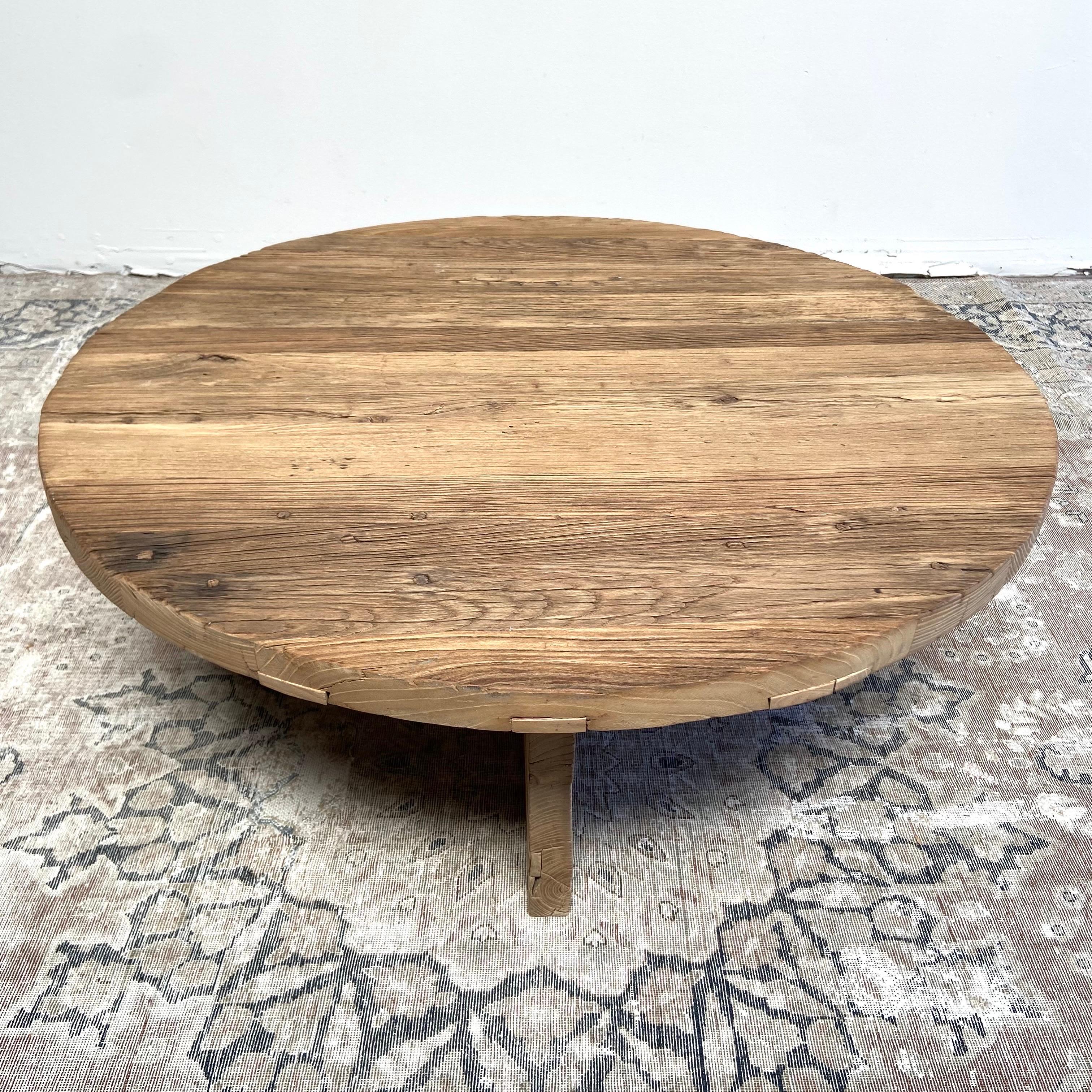Custom made by bloom home inc, this elm wood X base coffee table is a perfect accent table. medium brown, solid elm wood. Elm X base coffee. Custom sizes available, please allow 16-20 weeks for a custom order. Reclaimed woods will have different