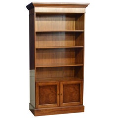 Custom Mahogany Georgian Style Bookcase by Leighton Hall