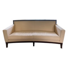 Custom Mahogany Mandalay Sofa by Jiun Ho