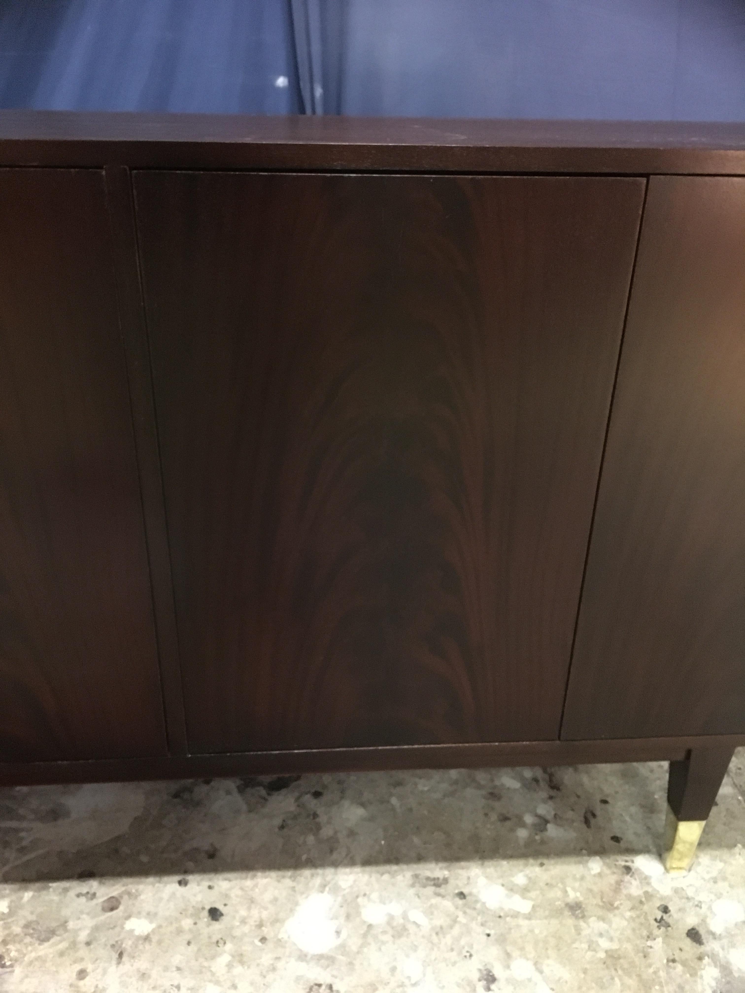 Custom Mahogany Midcentury Style Sideboard by Leighton Hall For Sale 2