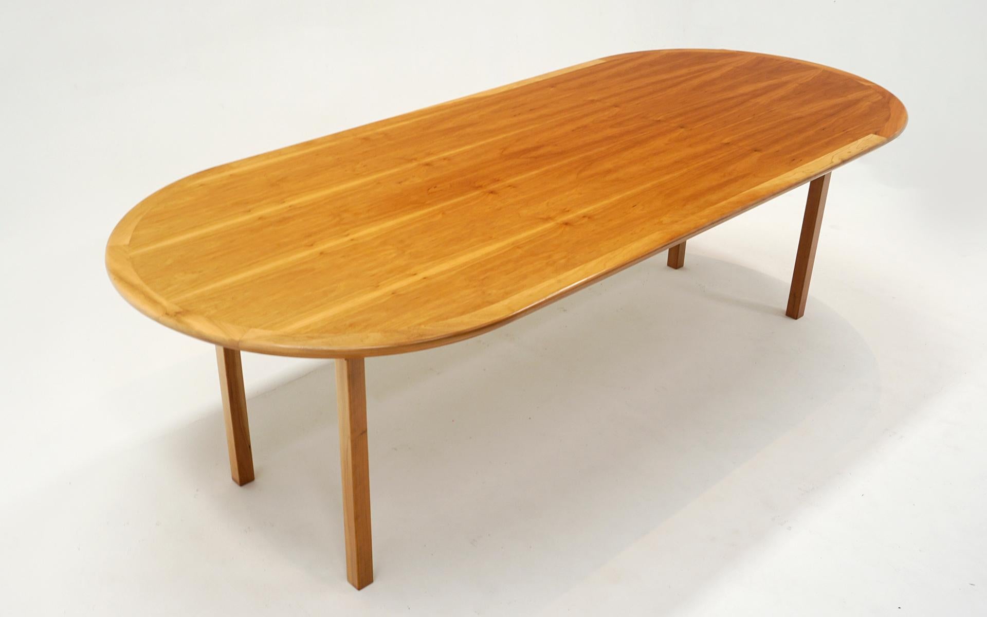 Speisetisch aus Ahornholz von Bruce Fry, 1998.  Acht Fuß Drei  Zoll. (Moderne) im Angebot