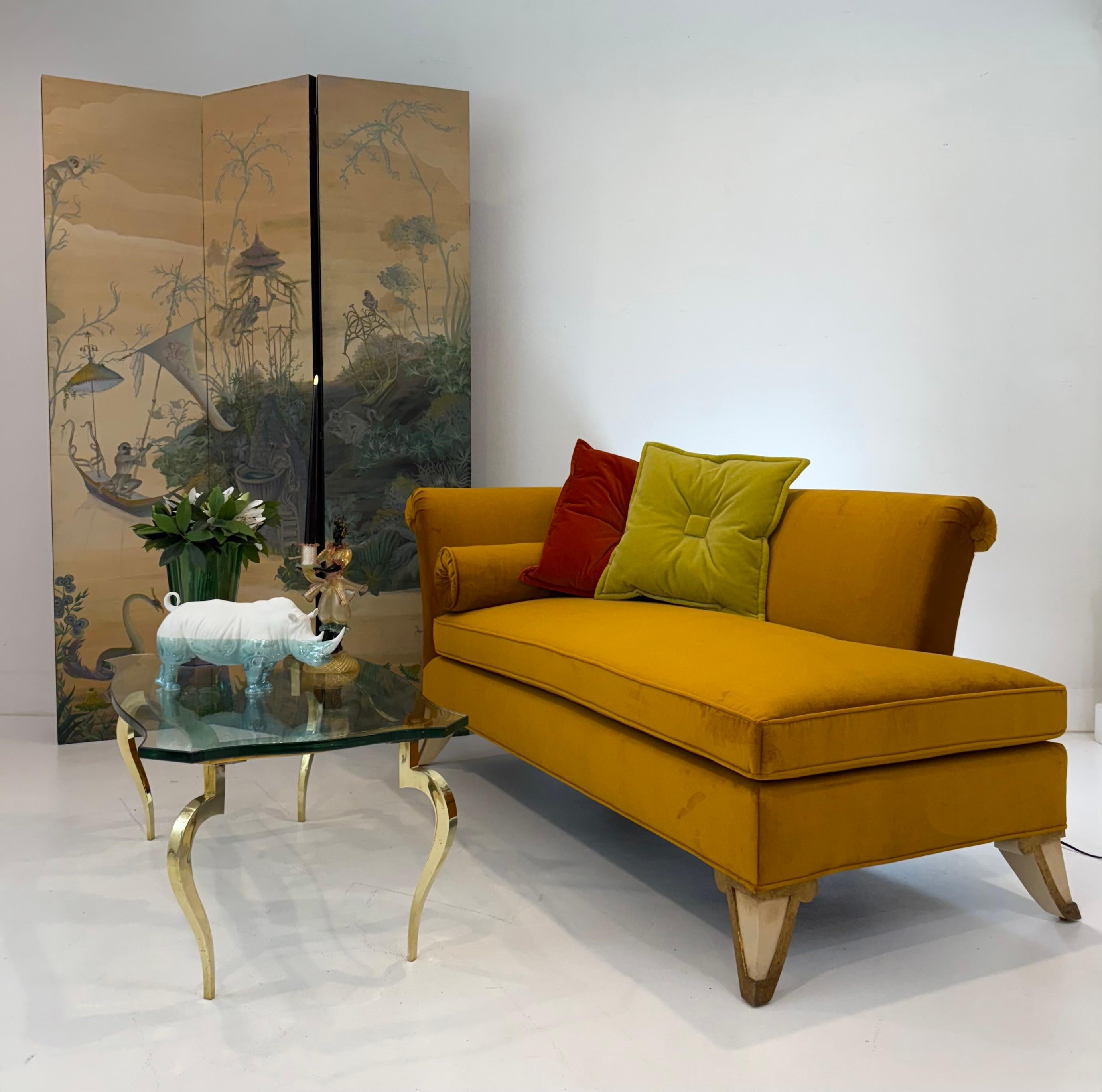 Chaise Meridienne su misura di George Doan - Coppia dalla Collection'S di George Doan in vendita 6