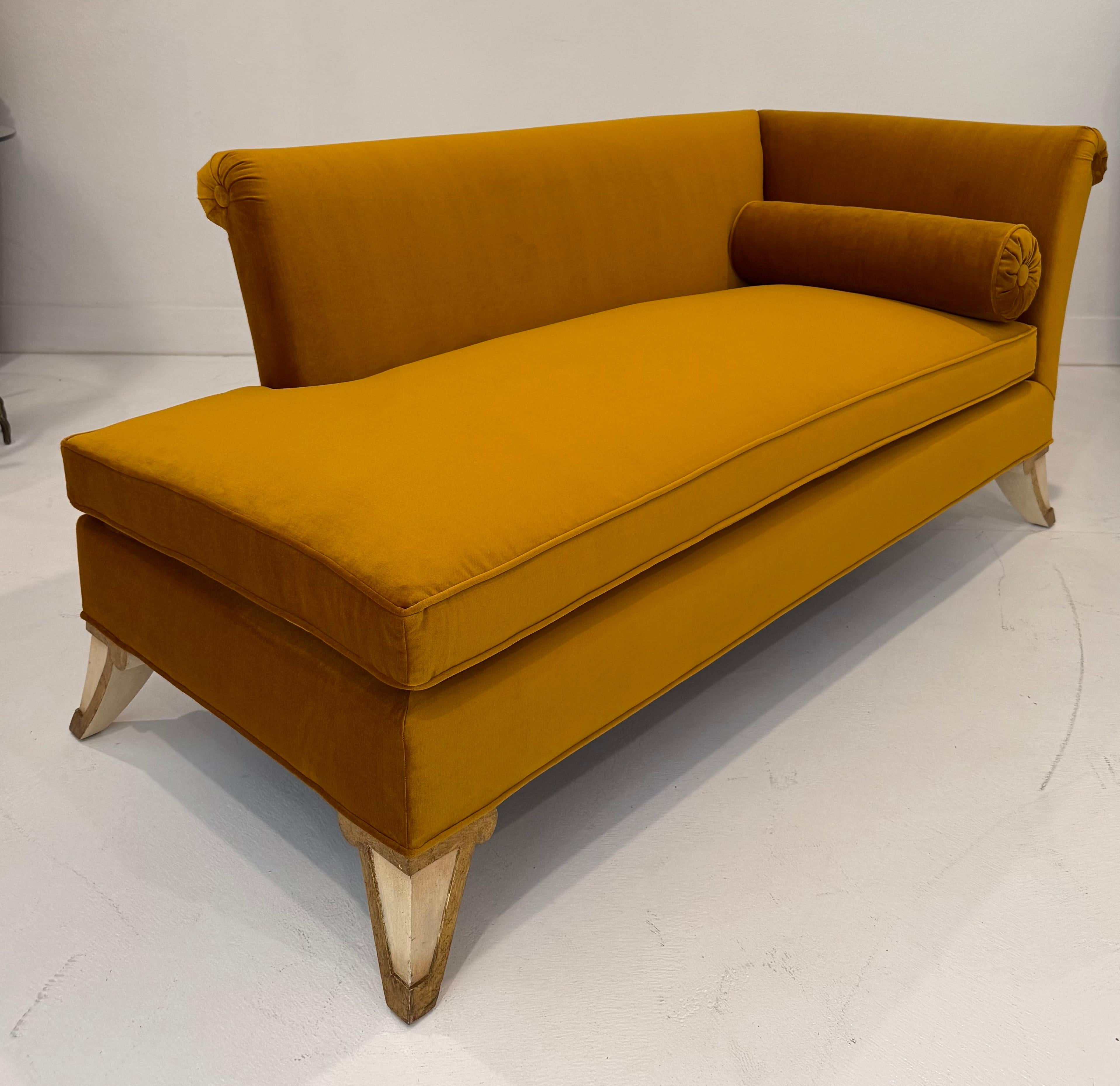 Chaise Meridienne su misura di George Doan - Coppia dalla Collection'S di George Doan in vendita 1