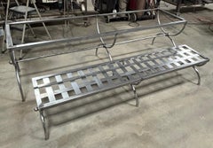 Custom Metal Bench Made by BH&A